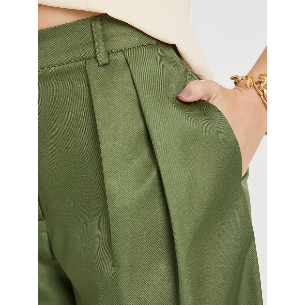 Styli High Rise Pleated Tapered Pant-women-clothing-bottoms-trousers-image-3