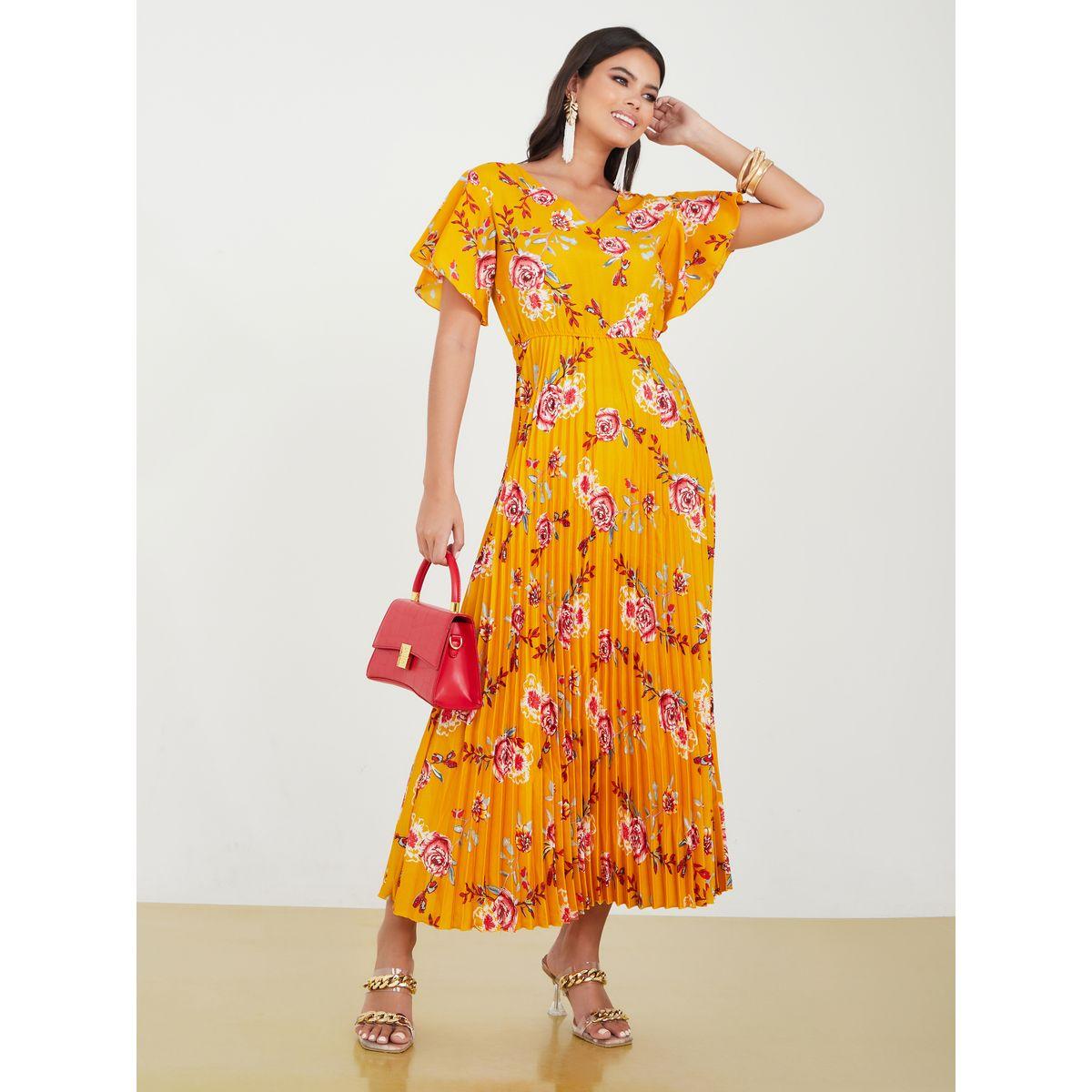 فستان طويل مطبع بزهور-women-clothing-dresses-image-2