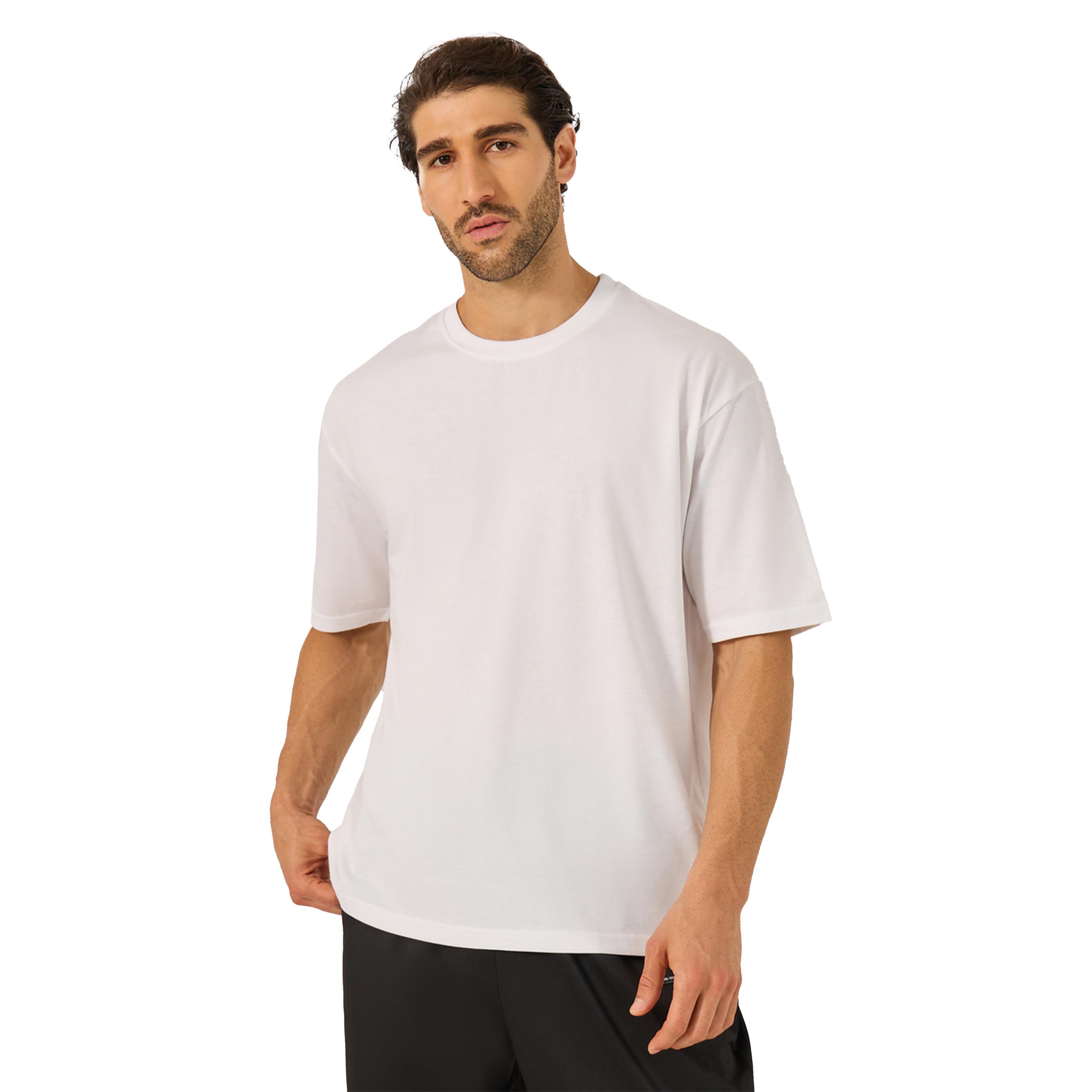 ستايلي - تي شيرت كبير الحجم بطبعة جرافيكية على الظهر-men-clothing-tshirtsandpolos-tshirts-image-1