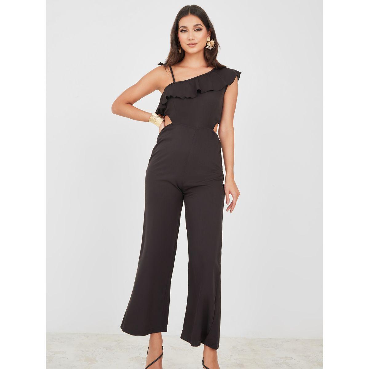 Styli One Shoulder Neck Straight Leg Jumpsuit-women-clothing-jumpsuits-image-2