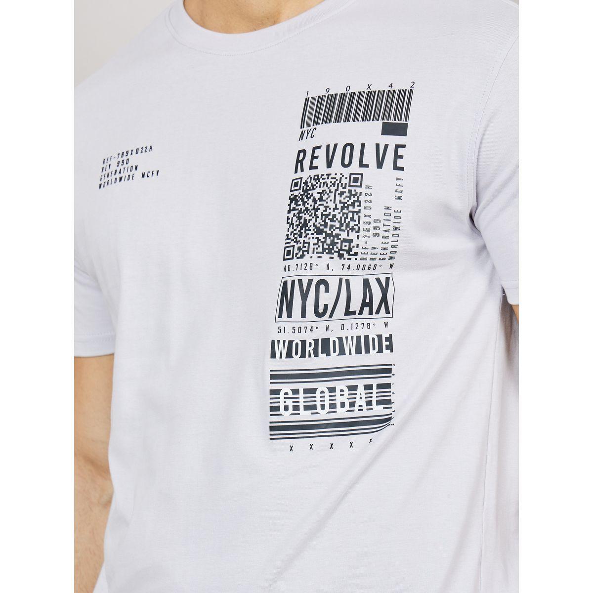 Styli Front Barcode Graphic Regular Fit T-Shirt-men-clothing-tshirtsandpolos-tshirts-image-3