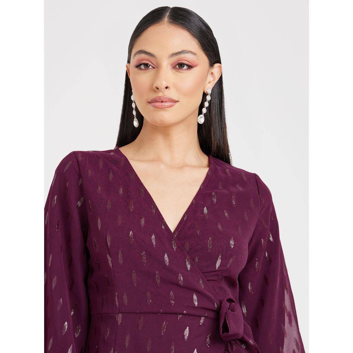 فستان ميدي بنمط لف-women-clothing-dresses-image-3