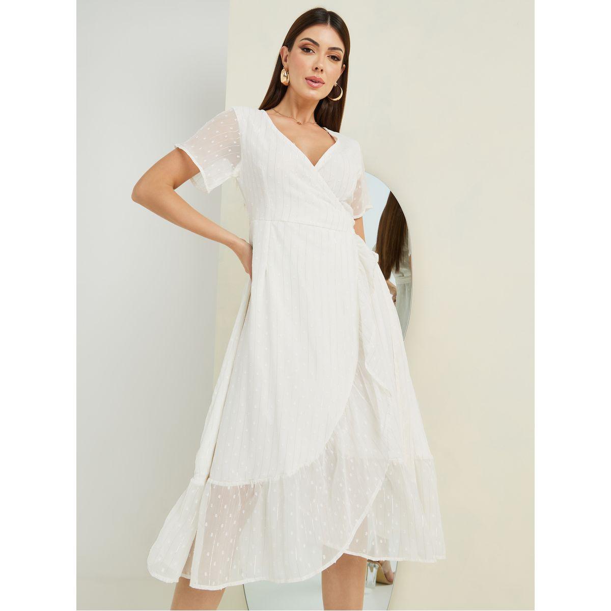 فستان ميدي بنمط لف-women-clothing-dresses-image-3