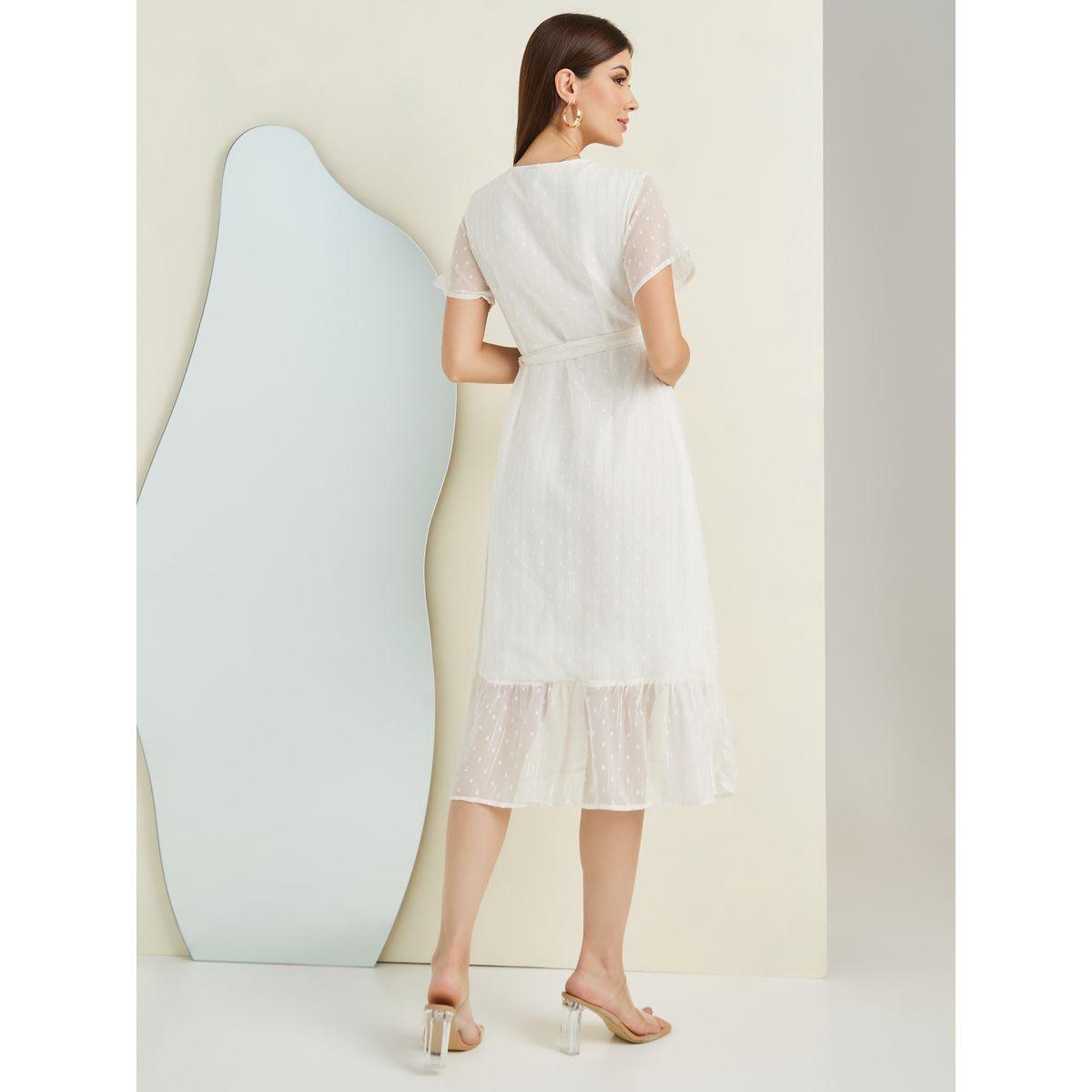 فستان ميدي بنمط لف-women-clothing-dresses-image-5