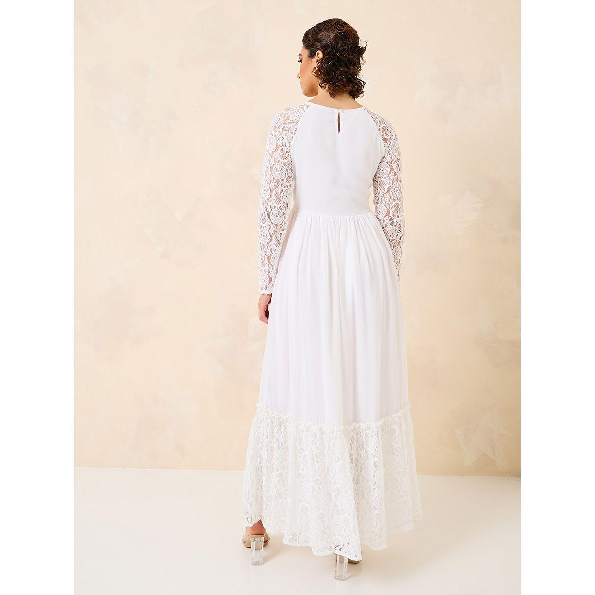 Styli Lace Yoke Tiered Maxi Dress-women-clothing-dresses-image-4