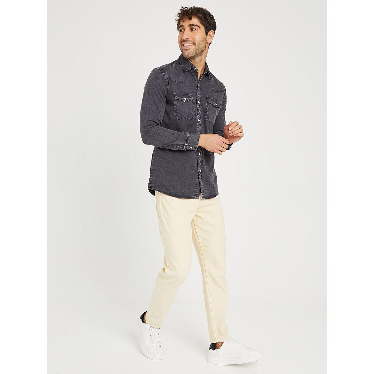 قميص دنيم بأزرار غلق-men-clothing-shirts-image-2