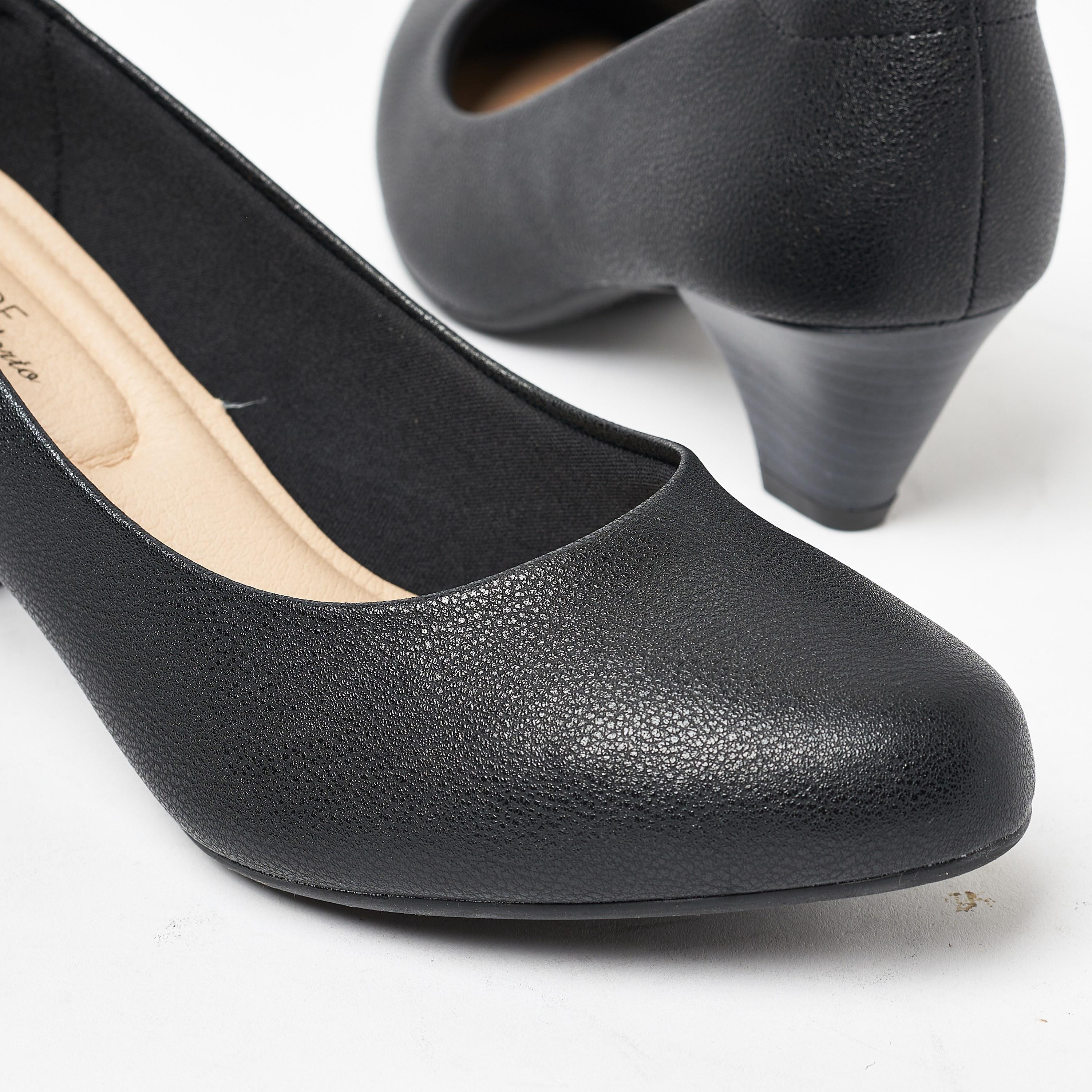 حذاء نسائي من موداري بكعب صغير ومقدمة مستديرة عند الأصابع | 7005-500-21736-women-shoes-heels-image-5