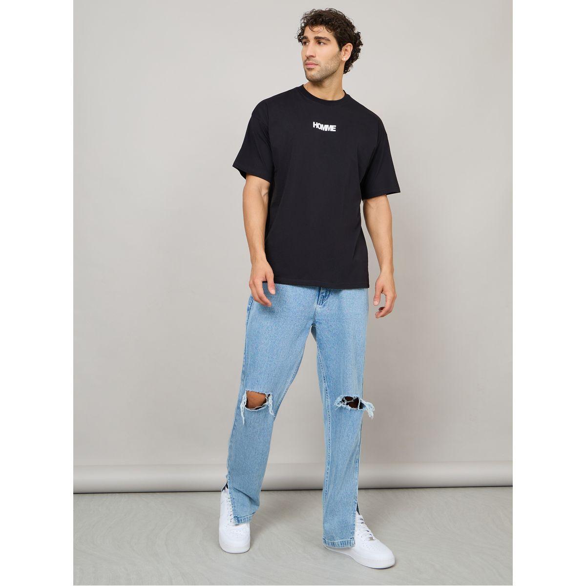 تيشيرت كاجوال بقصة واسعة-men-clothing-tshirtsandpolos-tshirts-image-2