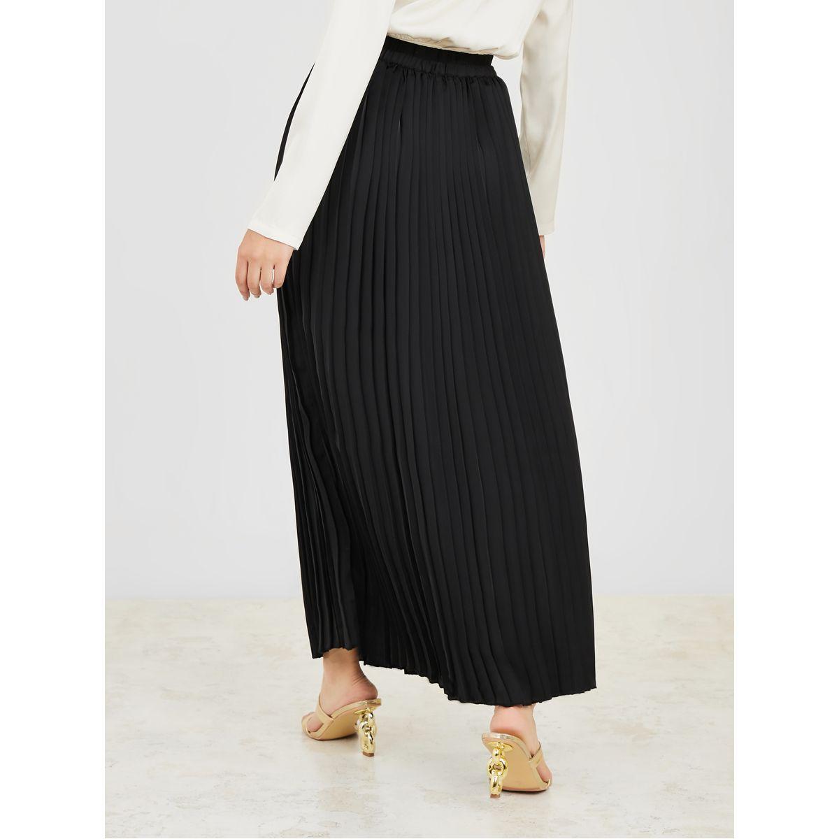 تنورة طويلة مزينة بكسرات-women-clothing-skirts-image-4