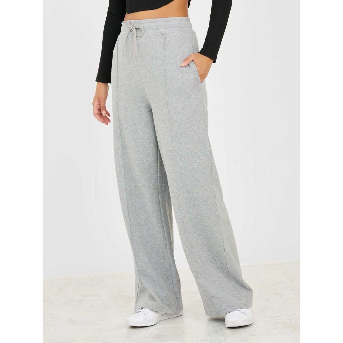 Styli Pintuck Drawstring Waistband Wide Leg Jogger-women-clothing-bottoms-joggers-image-1