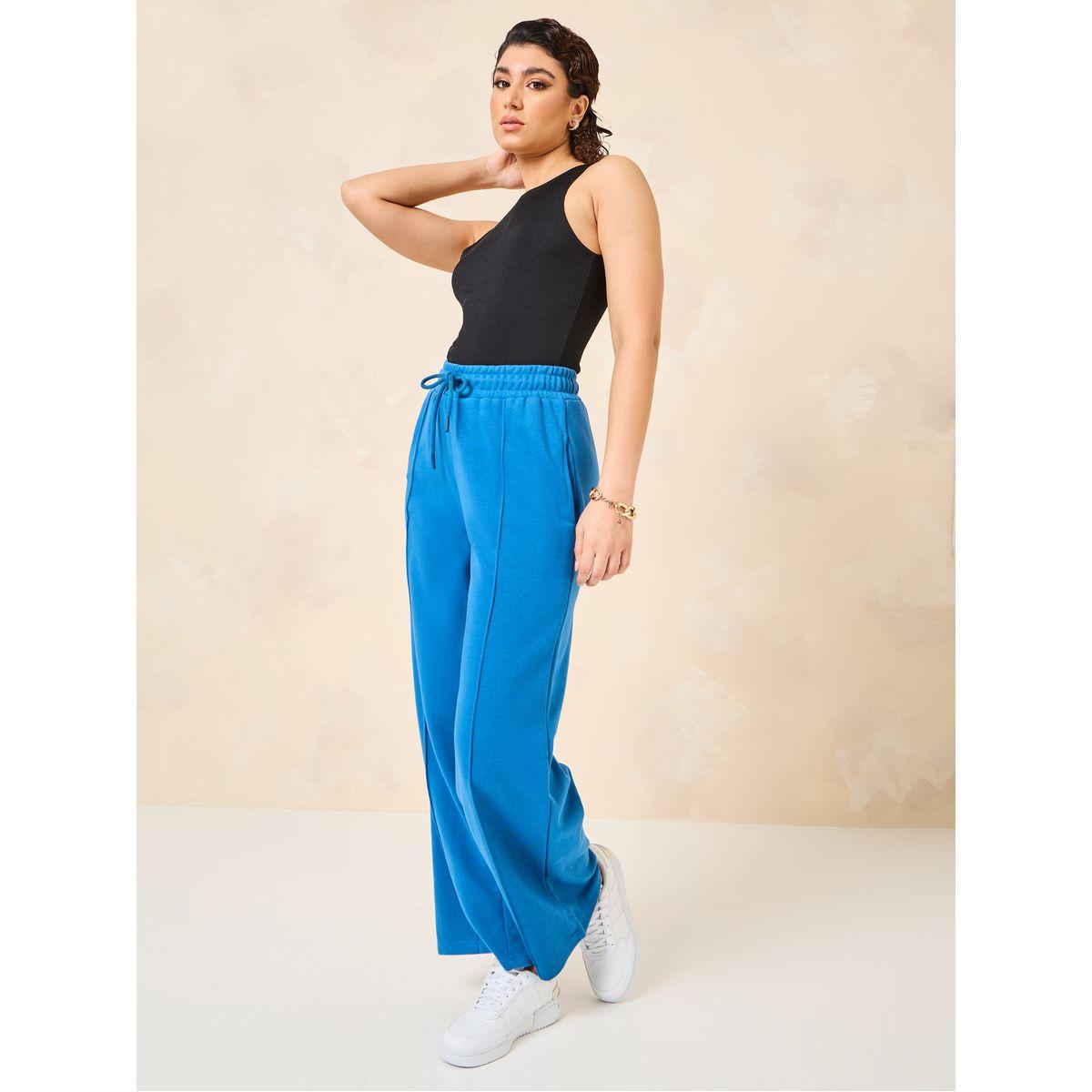 Styli Pintuck Drawstring Waistband Wide Leg Jogger-women-clothing-bottoms-joggers-image-2