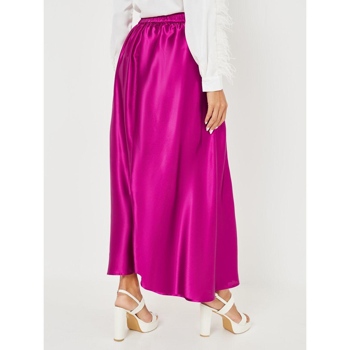 Styli High Rise Satin Flared Maxi Skirt-women-clothing-bottoms-skirts-image-4