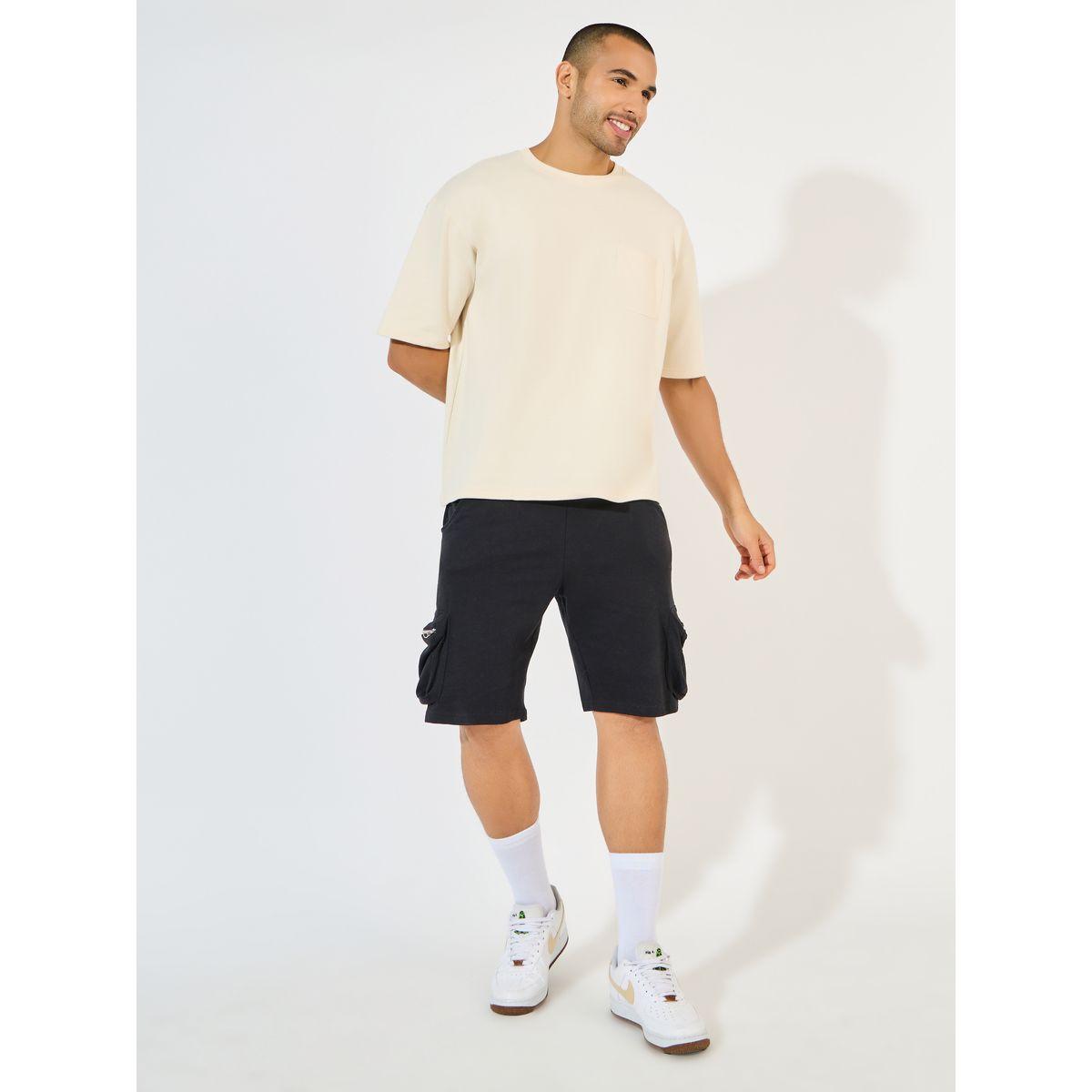 تيشيرت فضفاض بقطن تيري مع جيب-men-clothing-tshirtsandpolos-tshirts-image-2
