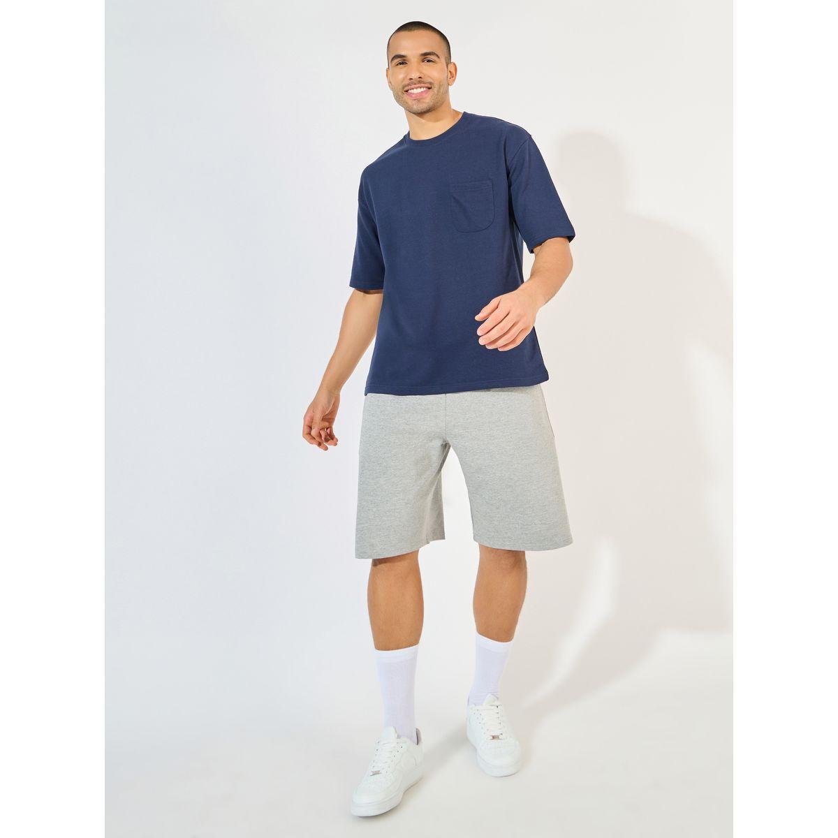 Styli Eco-Earth Terry Oversized T-Shirt with Patch Pocket-men-clothing-tshirtsandpolos-tshirts-image-2
