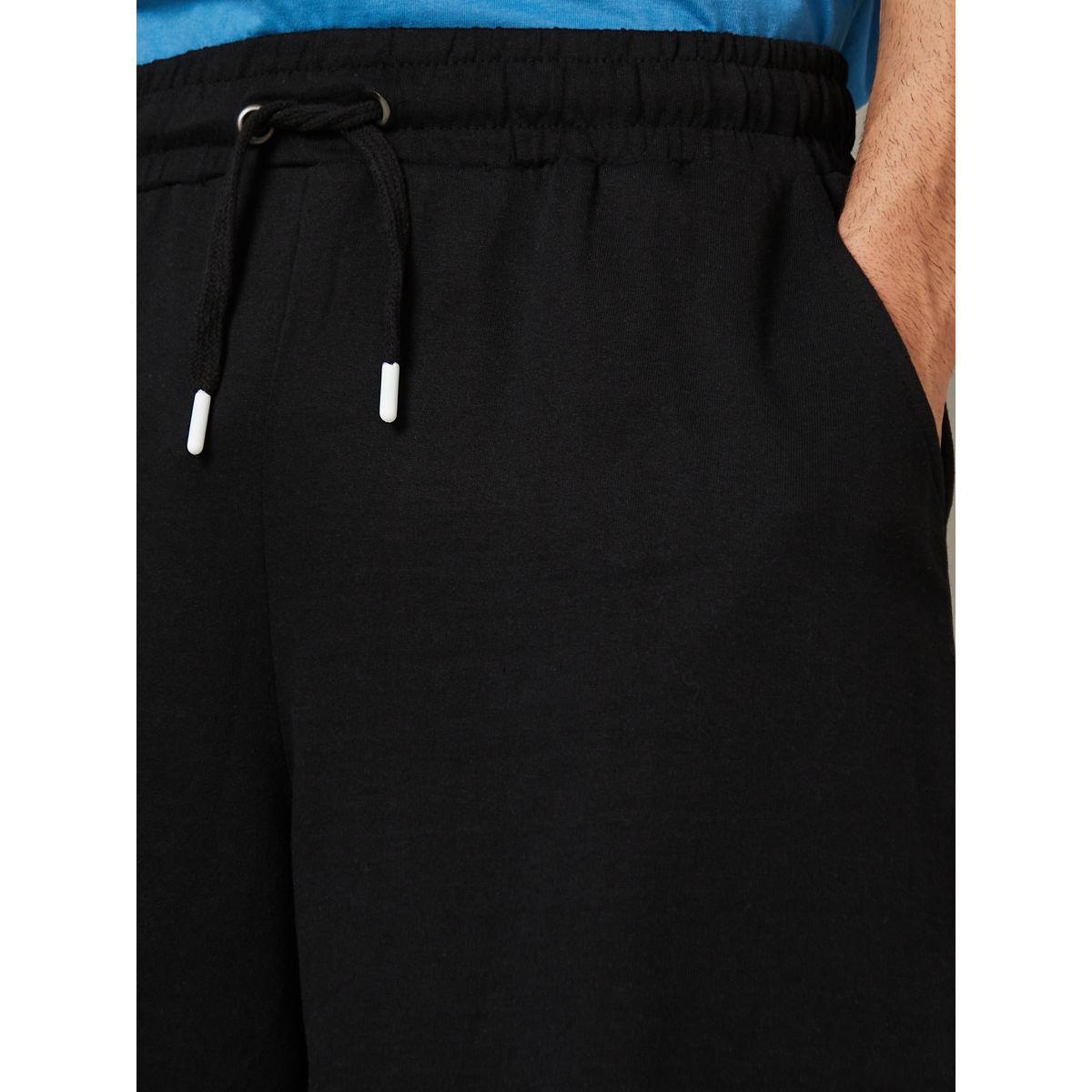 Styli Drawcord Waistband Detail Oversized Shorts-men-clothing-bottoms-shorts-image-3