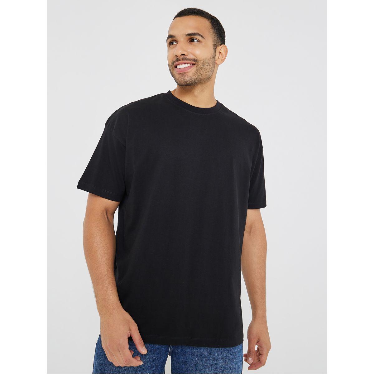 Styli Back Slogan Print Oversized T-Shirt-men-clothing-tshirtsandpolos-tshirts-image-3