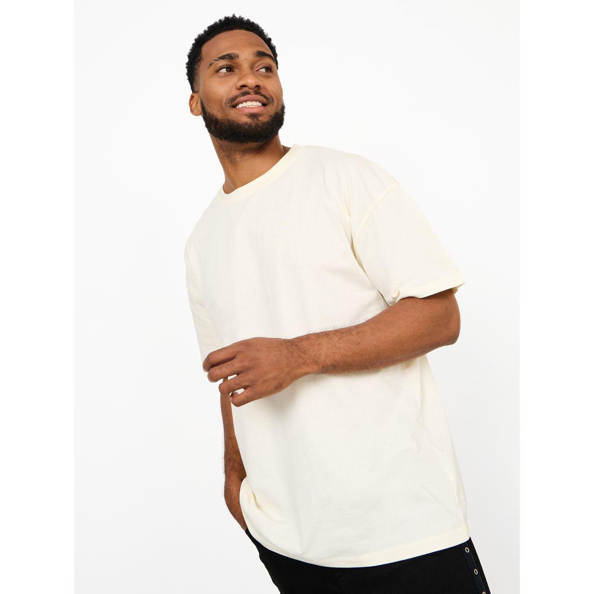 تيشيرت واسع مطبع بطبعة كتابة-men-clothing-tshirtsandpolos-tshirts-image-3