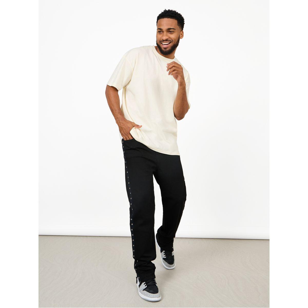 Styli Oversized Back OK Slogan Print T-shirt-men-clothing-tshirtsandpolos-tshirts-image-4