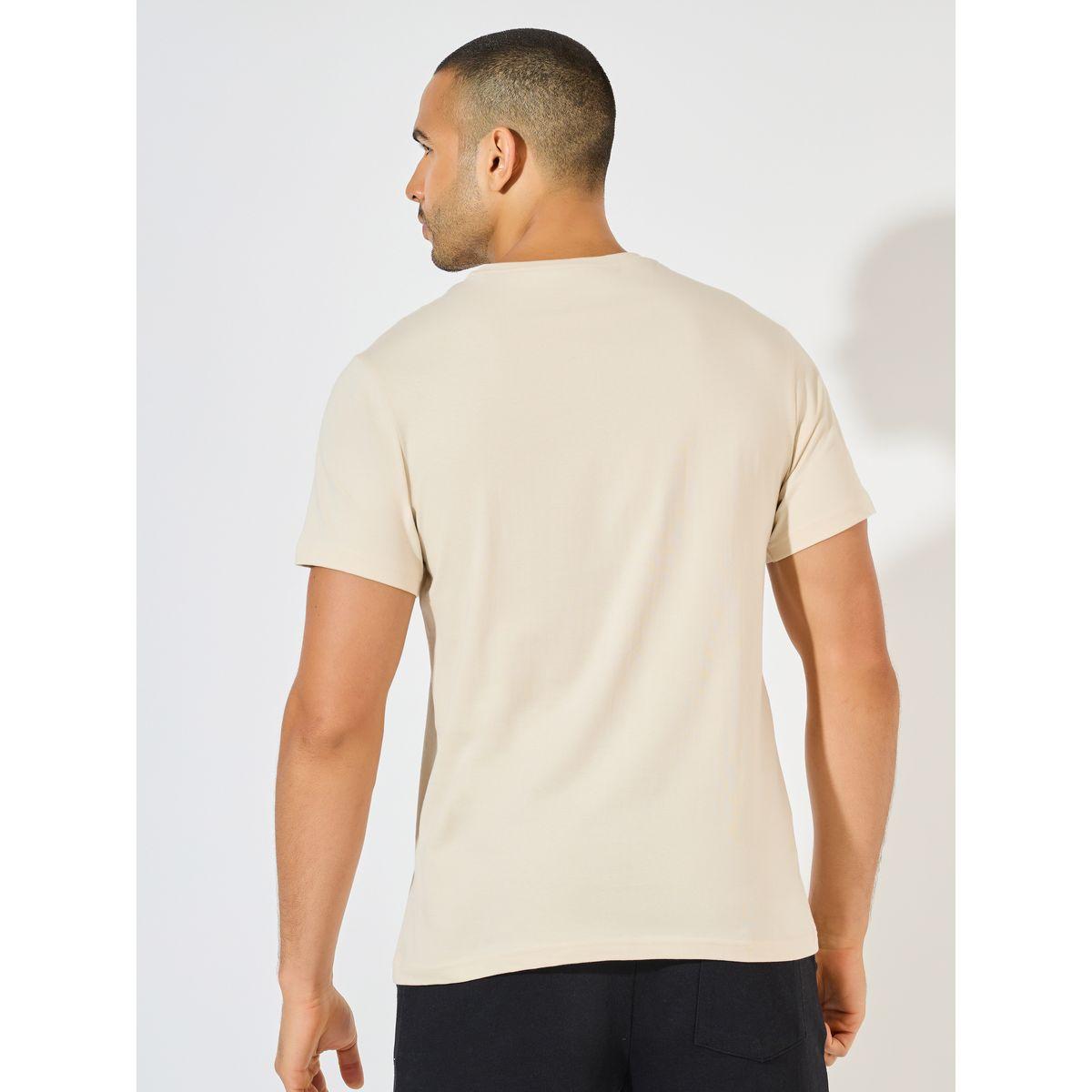 Styli C'est La Vie Slogan Regular Fit T-Shirt-men-clothing-tshirtsandpolos-tshirts-image-4