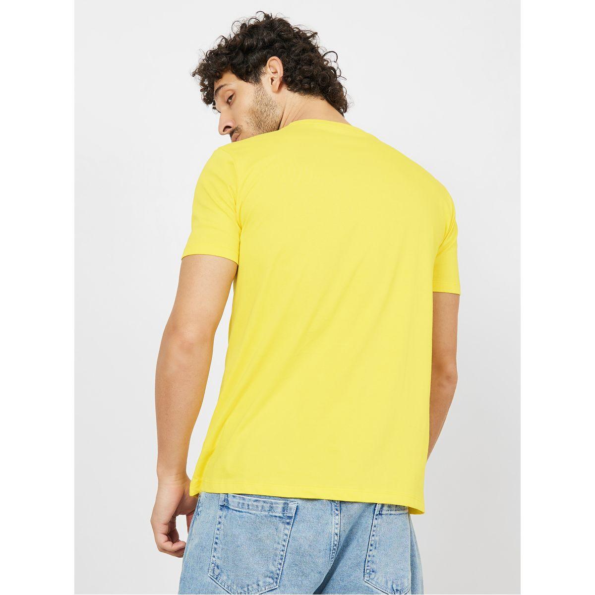 Styli C'est La Vie Slogan Regular Fit T-Shirt-men-clothing-tshirtsandpolos-tshirts-image-4