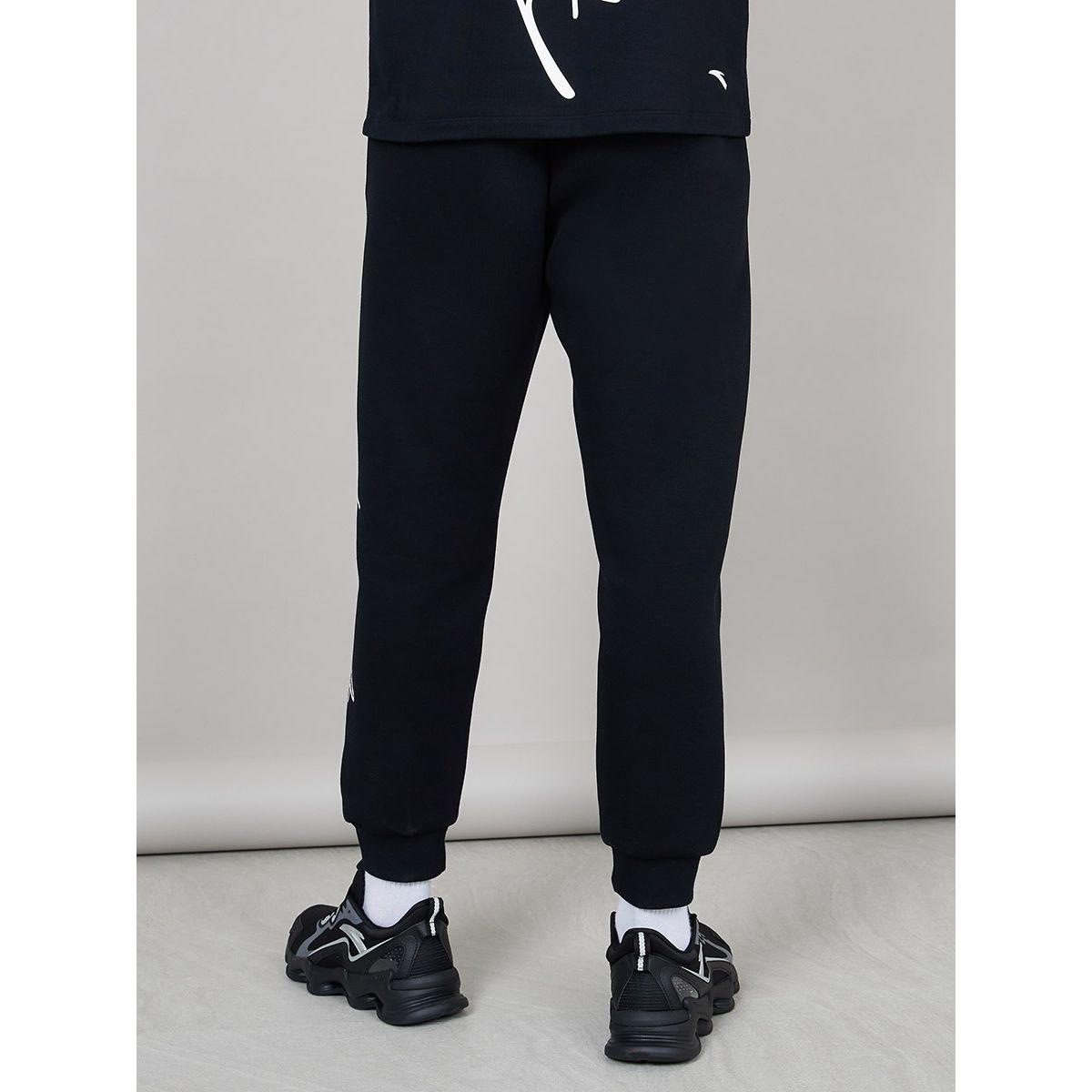 Anta Slogan Side Print Knit Trackpants-men-clothing-bottoms-joggers-image-4