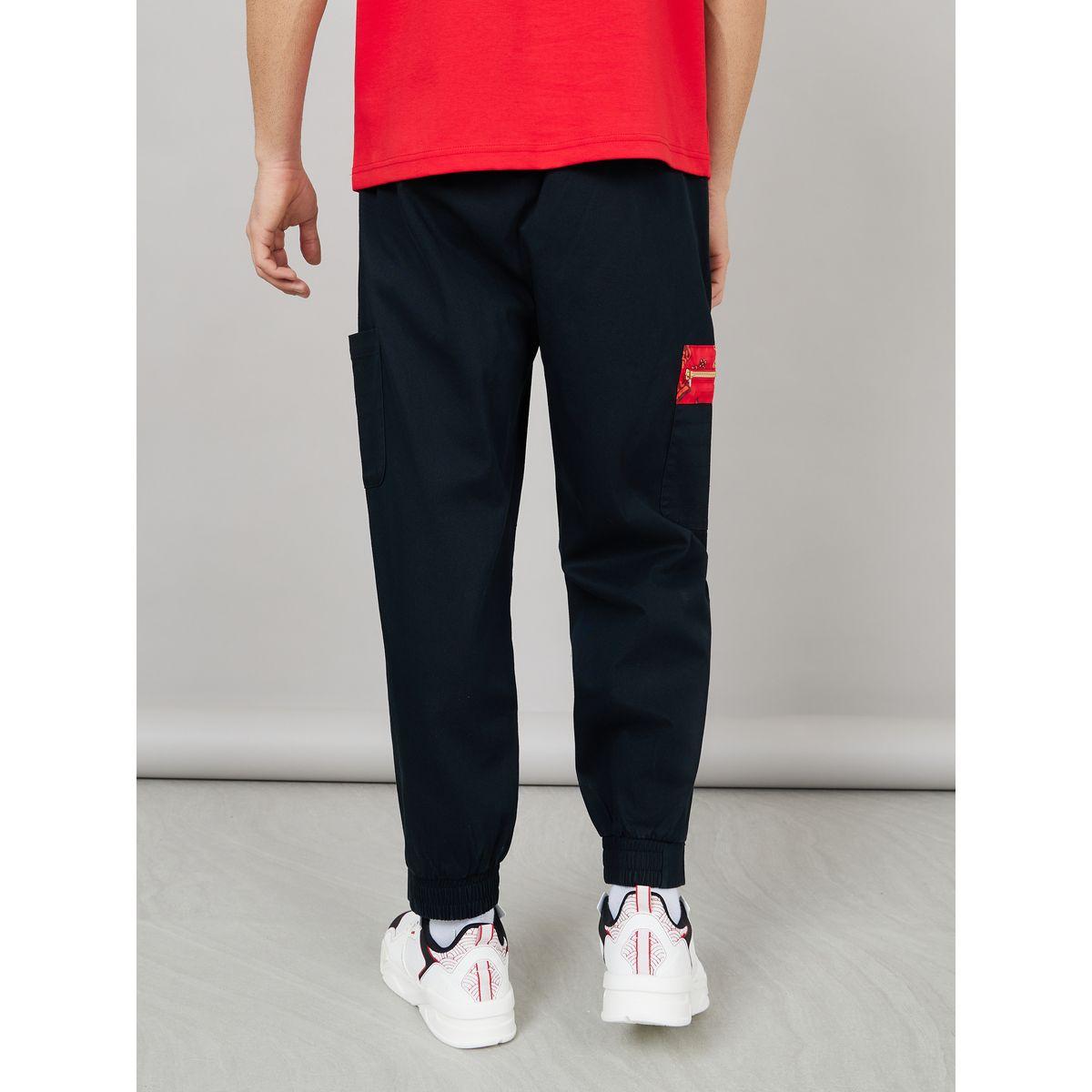 Anta Logo Embroidery Woven Casual Pants-men-clothing-bottoms-joggers-image-5