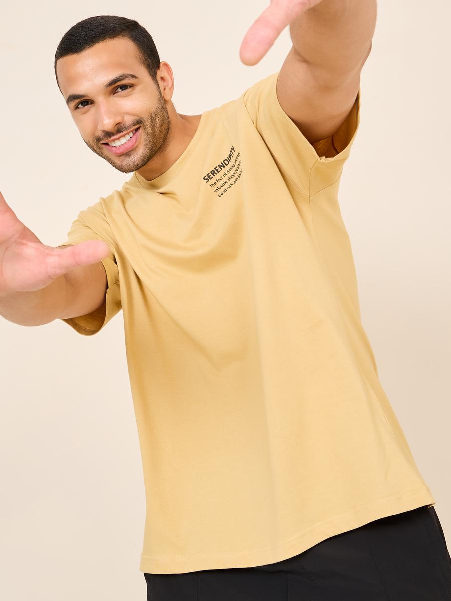 Styli Minimal Chest HD Text Slogan Oversized T-Shirt-men-clothing-tshirtsandpolos-tshirts-image-1