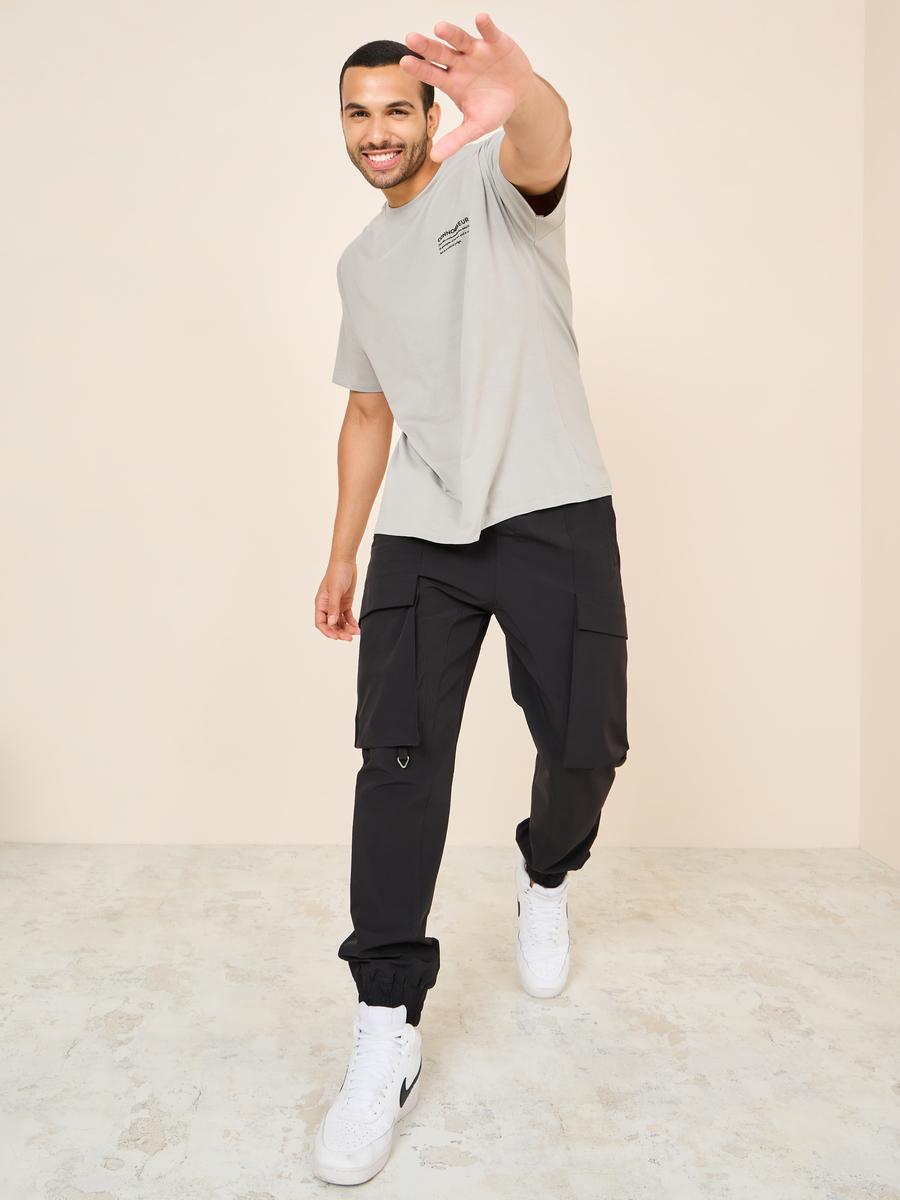 Styli Minimal Chest HD Text Slogan Oversized T-Shirt-men-clothing-tshirtsandpolos-tshirts-image-2