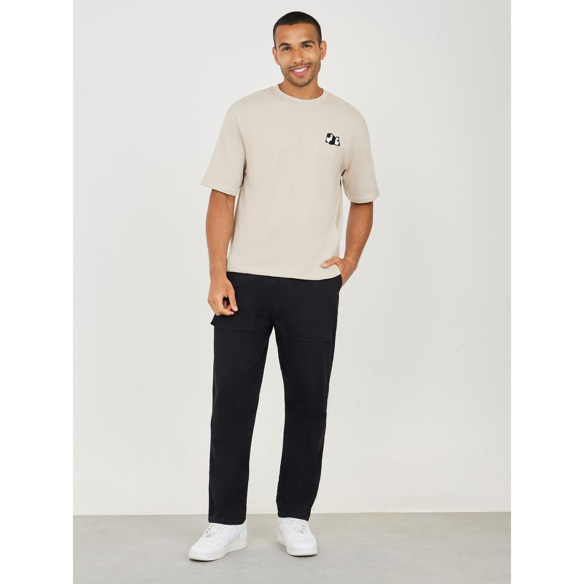 تيشيرت فضفاض بتفاصيل مُطرّزة-men-clothing-tshirtsandpolos-tshirts-image-2