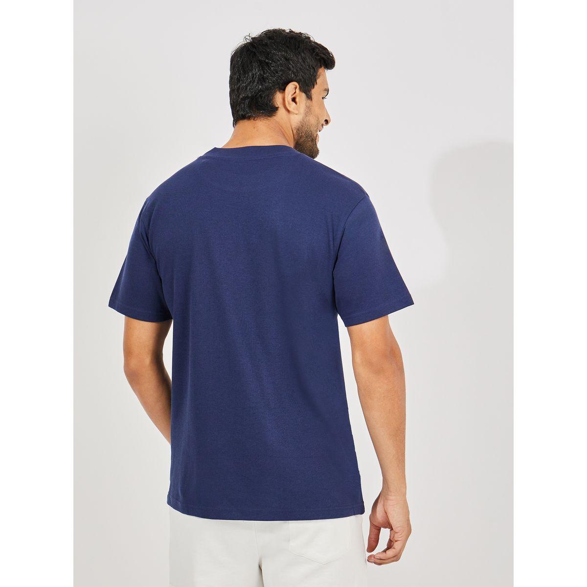 تيشيرت بقصة عادية مع اكمام قصيرة-men-clothing-tshirtsandpolos-tshirts-image-4
