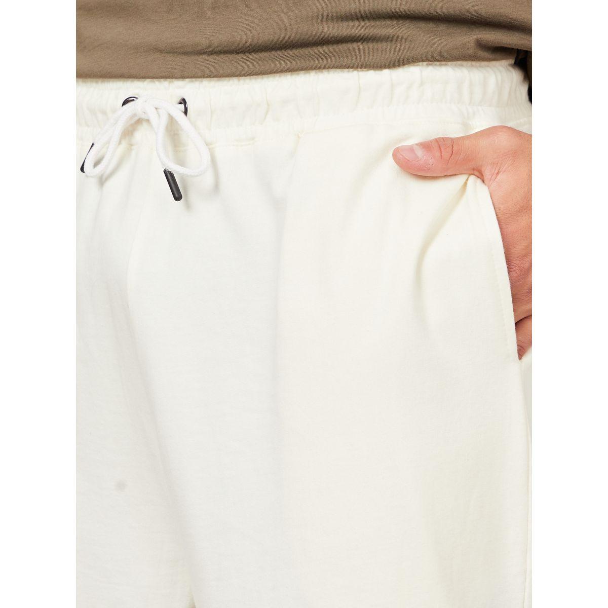 Styli Solid Oversized Fit Elastic Cuff Joggers-men-clothing-bottoms-joggers-image-3