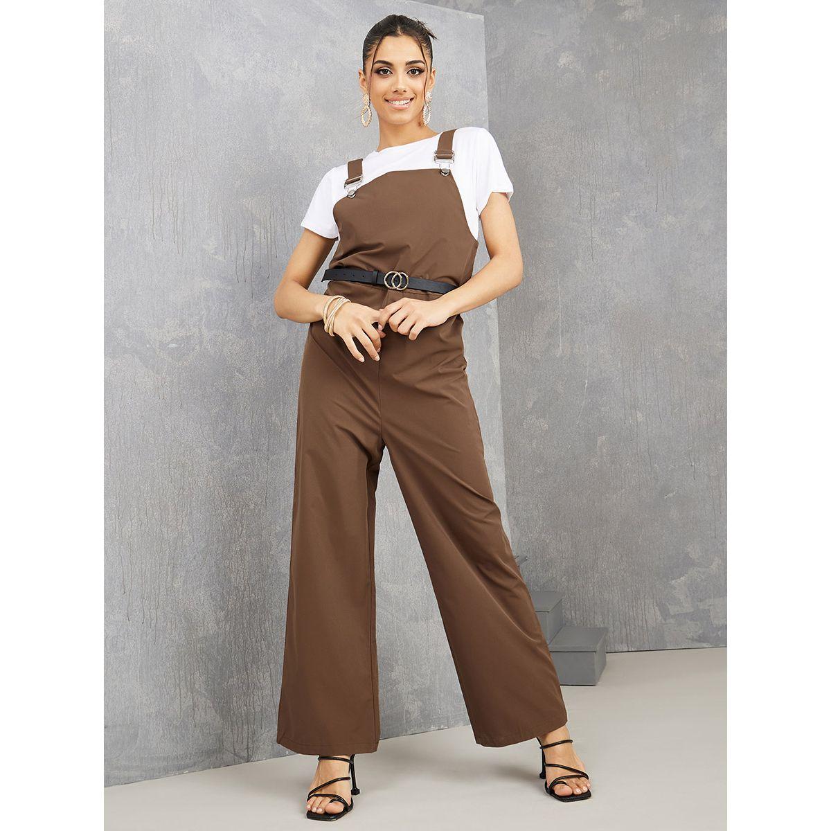 دونغري بقصة مستقيمة وحزام-women-clothing-jumpsuits-image-1