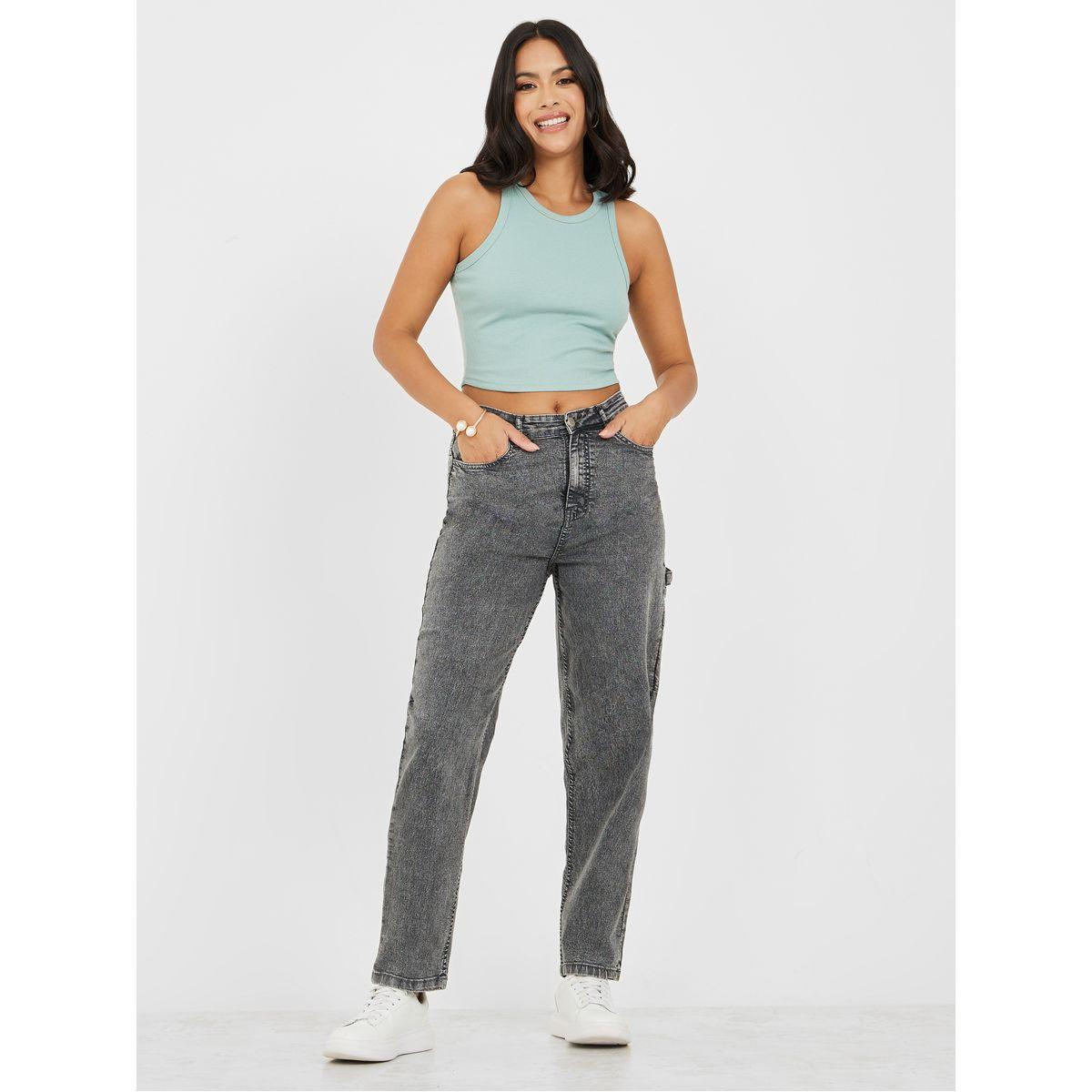 جينز بطول الكاحل بقصة موم-women-clothing-bottoms-jeans-image-2