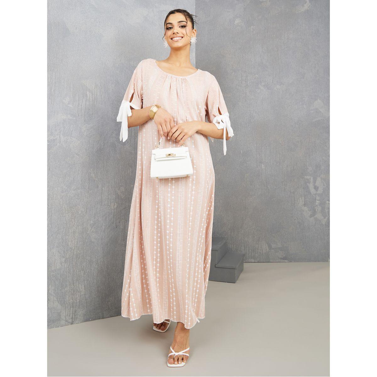 فستان طويل مطبع بالكامل-women-clothing-dresses-image-1