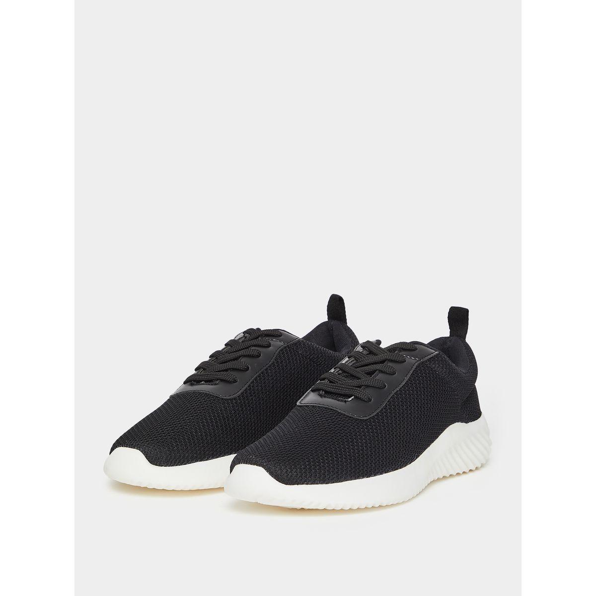 Styli Mesh Upper Lace Up Sneakers-men-shoes-sneakers-image-2