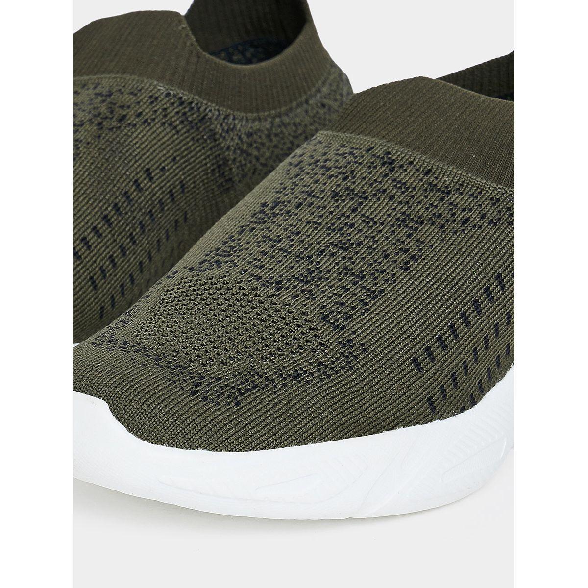 Styli Knit Sock Slip On Sneakers-men-shoes-sneakers-image-5
