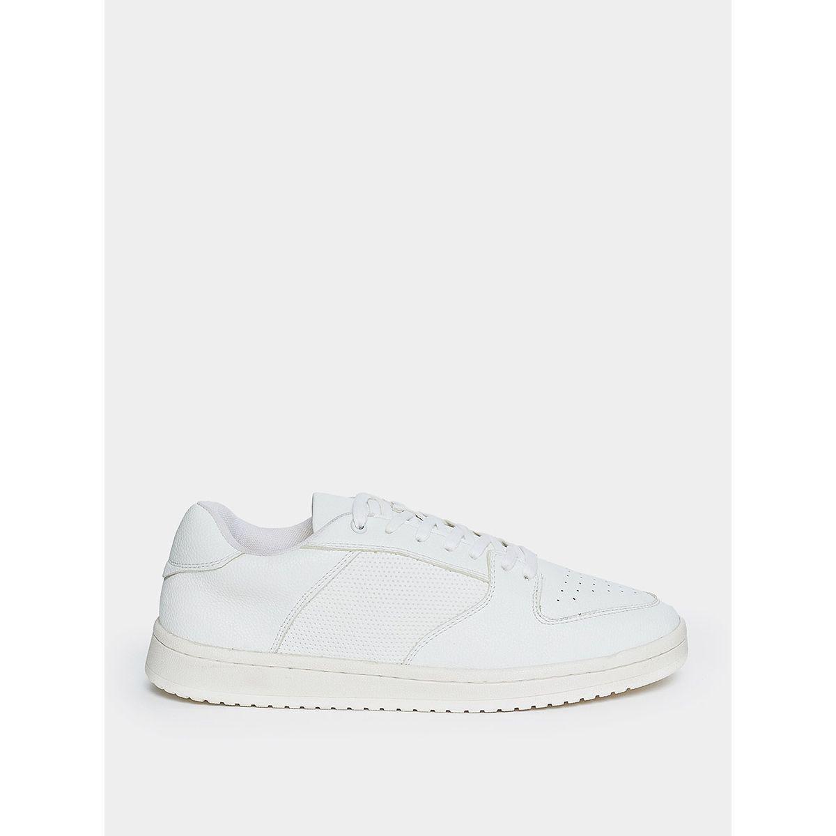 Styli Solid Lace-Up Casual Sneakers-men-shoes-sneakers-image-1