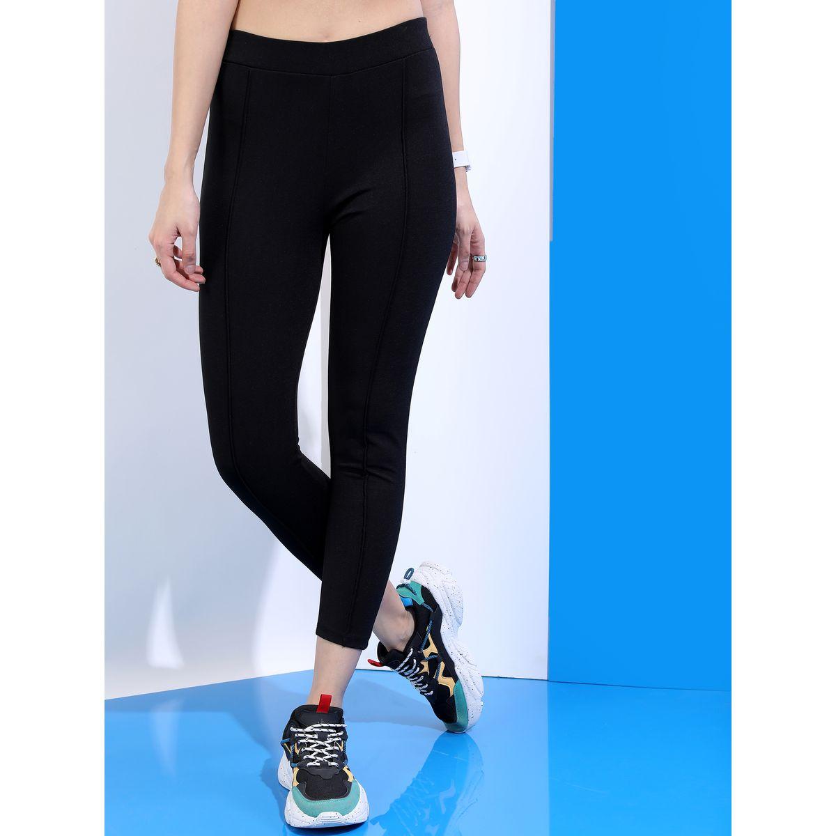 بنطال ليقنز بخصر مطاطي طوكيو توكيز × ستايلي-women-clothing-bottoms-leggings-image-1
