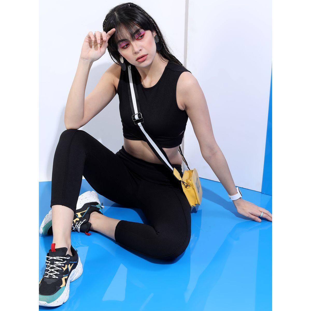بنطال ليقنز بخصر مطاطي طوكيو توكيز × ستايلي-women-clothing-bottoms-leggings-image-2
