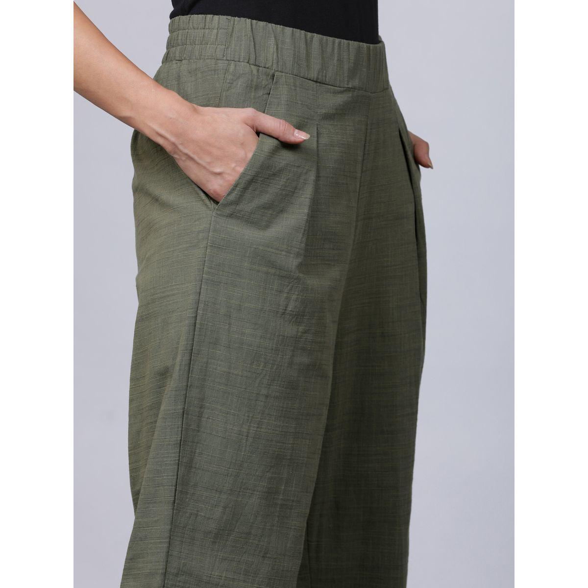 بنطال سادة بجيوب جانبية طوكيو توكيز × ستايلي-women-clothing-bottoms-trousers-image-3