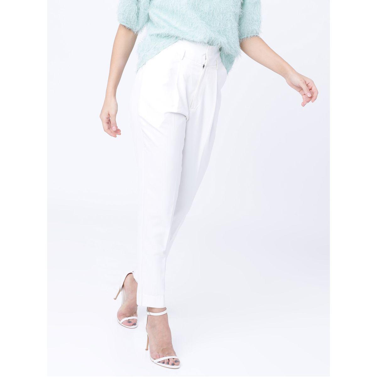 Tokyo Talkies X Styli High Rise Regular Fit Solid Trousers-women-clothing-bottoms-trousers-image-1