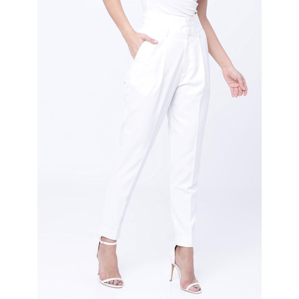 بنطال سادة بقصة عادية طوكيو توكيز × ستايلي-women-clothing-bottoms-trousers-image-5