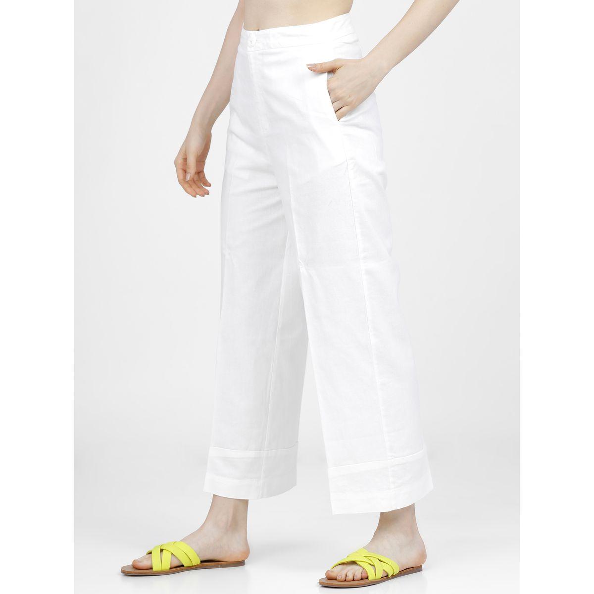 بنطال كاجوال بقصة مستقيمة طوكيو توكيز × ستايلي-women-clothing-bottoms-trousers-image-5