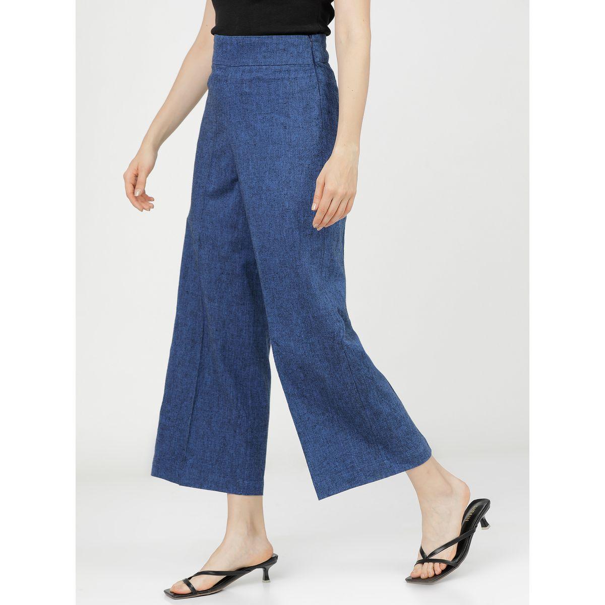 بنطال واسع الأرجل بخصر عالي طوكيو توكيز × ستايلي-women-clothing-bottoms-trousers-image-5