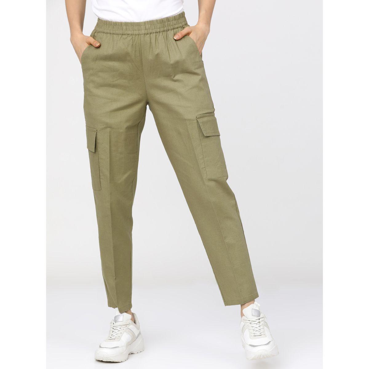 بنطال كارجو بقصة مستقيمة طوكيو توكيز × ستايلي-women-clothing-bottoms-trousers-image-7