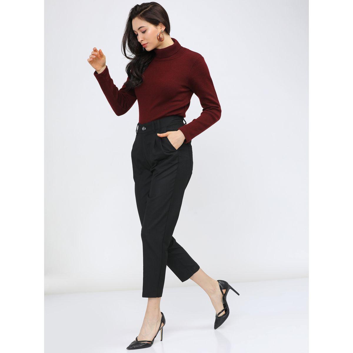 بنطال سادة بقصة مريحة طوكيو توكيز × ستايلي-women-clothing-bottoms-trousers-image-2