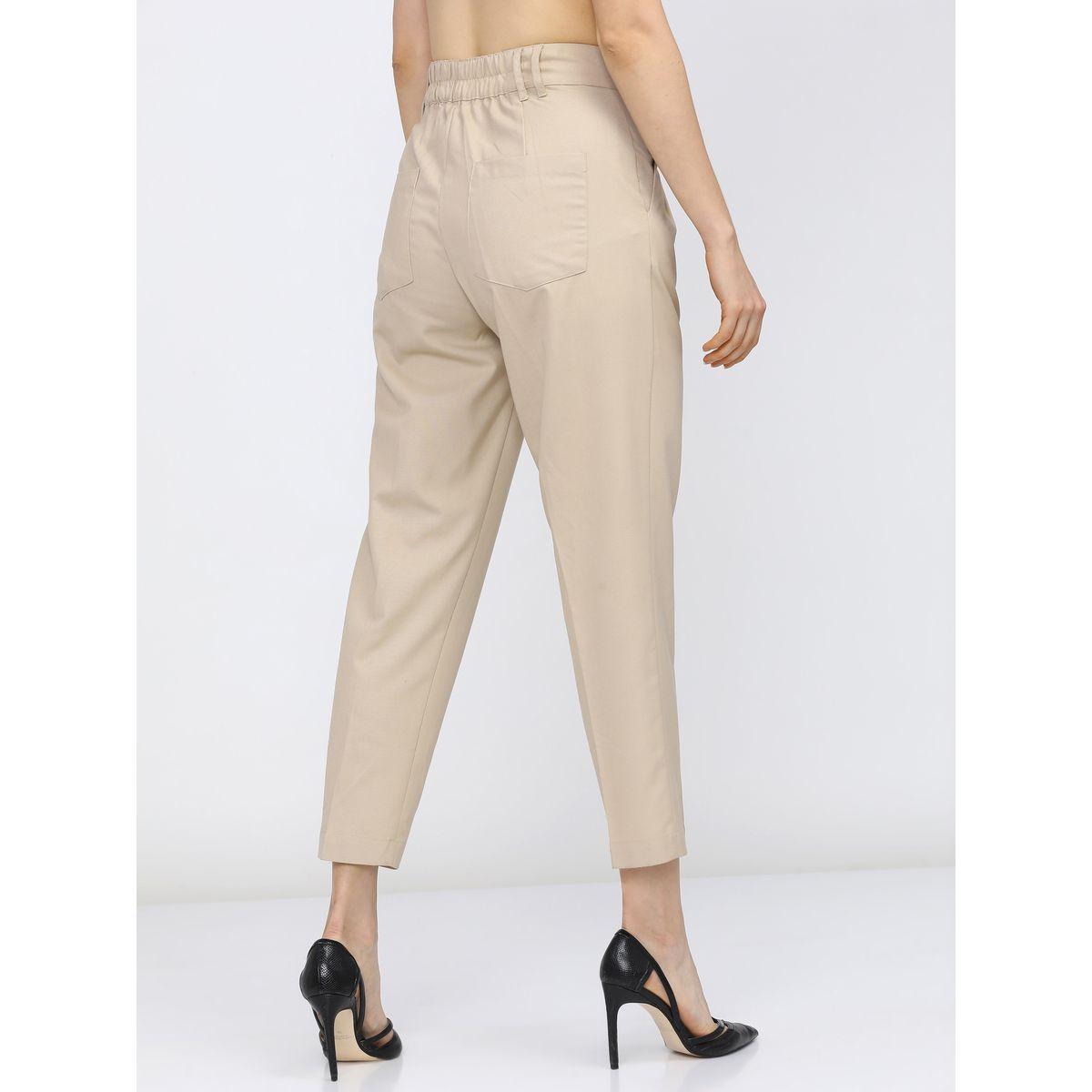 Tokyo Talkies X Styli High Rise Tapered Fit Trousers-women-clothing-bottoms-trousers-image-3