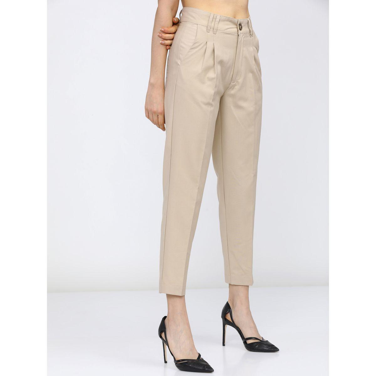 بنطال كاجوال بقصة مريحة طوكيو توكيز × ستايلي-women-clothing-bottoms-trousers-image-5