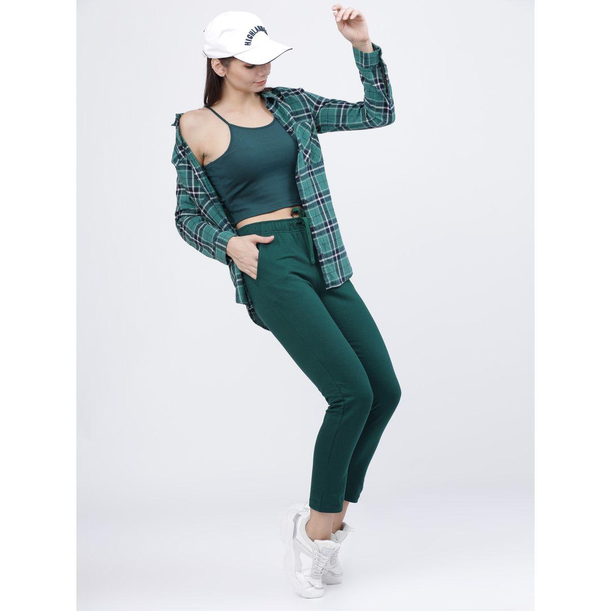 بنطال بقصة سليم فت وأربطة طوكيو توكيز × ستايلي-women-clothing-bottoms-trousers-image-2