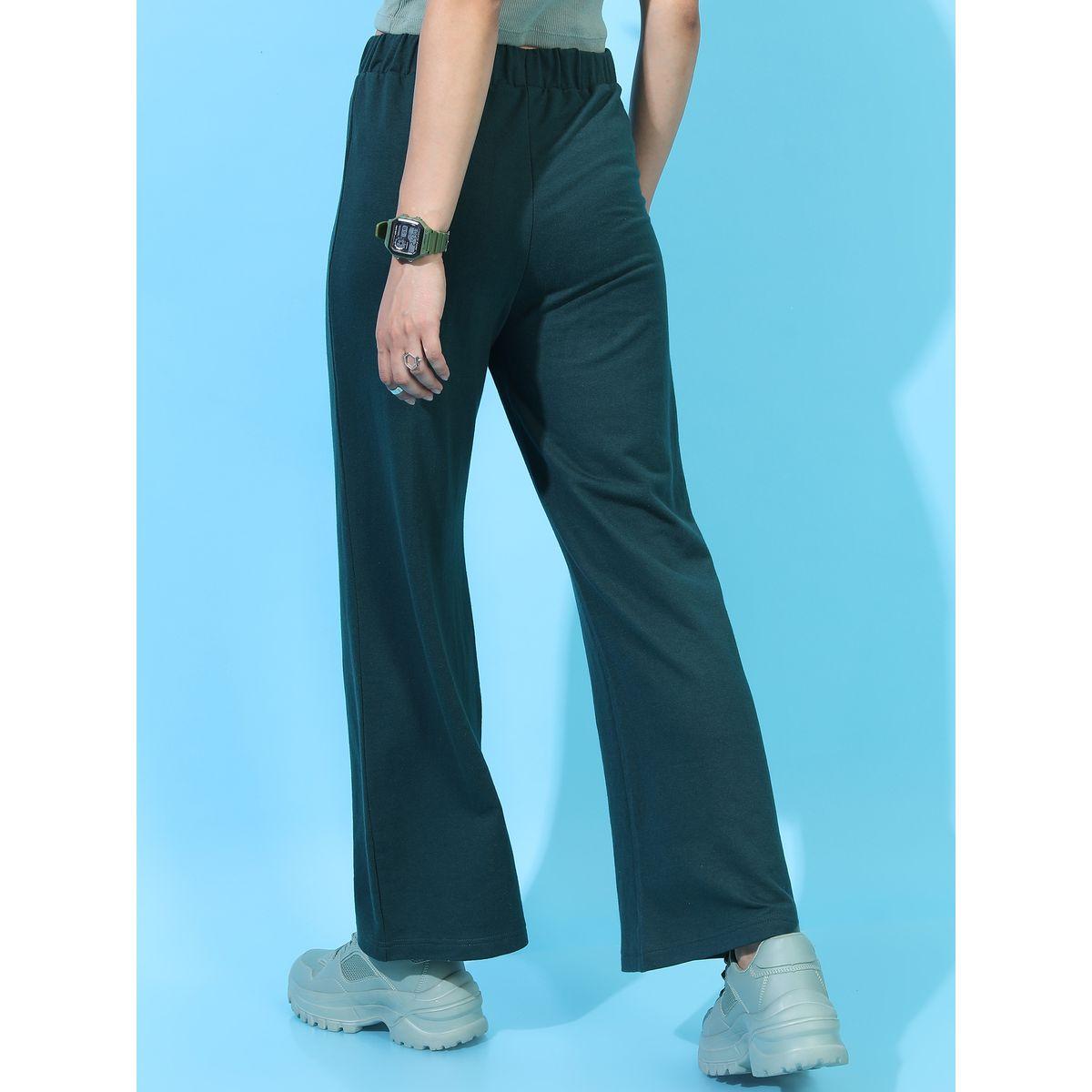 Tokyo Talkies X Styli Drawstring Waistband Flared Sweatpant-women-clothing-bottoms-trousers-image-3